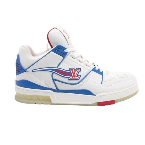 Louis Vuitton Other - LOUIS VUITTON (Unisex) Red White Blue Fw20 High Top Sneakers Size 7